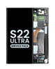 OLED Assembly with Frame for Galaxy S22 Ultra (S908) (Graphite) (Service Pack)