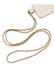 Crystal Neck Lanyard Keychain - GOLD (Only Ground Shipping)
