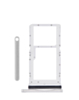 Sim Card Tray For Galaxy Tab A7 10.4" (T505 / T507 / 2020) (Silver)