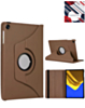 360 Degree Rotating Swivel Stand Case - BROWN for Galaxy Tab A9 Plus 2023 (11") / Tab A11 Plus 2025 (11") (Only Ground Shipping)