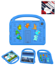 Shockproof Handle Case with Charms (BLUE) for Galaxy Tab A9 Plus / Tab A11 Plus (Only Ground Shipping)