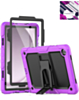 Heavy Duty Shockproof Tablet Case with Kickstand - PURPLE Galaxy Tab A9 Plus 2023 (11") (X210, X216, X218) (Only Ground Shipping)