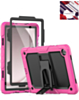 Heavy Duty Shockproof Tablet Case with Kickstand - ROSE Galaxy Tab A9 Plus 2023 (11") (X210, X216, X218) (Only Ground Shipping)