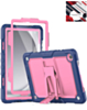 Heavy Duty Shockproof Tablet Case with Kickstand - NAVY BLUE & PINK Galaxy Tab A9 Plus 2023 (11") (X210, X216, X218) (Only Ground Shipping)