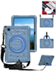 HaloRing 360 Tablet Case with Shoulder Strap (SLATE BLUE) for Galaxy Tab A9 Plus 2023 (11") (X210, X216, X218) (Only Ground Shipping)