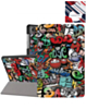 Old Style Notebook Design Case - Graffiti for Galaxy Tab A9 Plus 2023 (11") / Tab A11 Plus 2025 (11") (Only Ground Shipping)