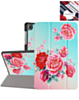 Old Style Notebook Design Case - ROSE for Galaxy Tab A9 Plus 2023 (11") / Tab A11 Plus 2025 (11") (Only Ground Shipping)