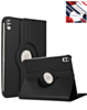 360 Degree Rotating Swivel Stand Case - BLACK for Galaxy Tab S10 Ultra / S9 Ultra / S8 Ultra (14.6") (Only Ground Shipping)