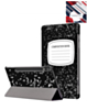 Old Style Notebook Design Case - Composition Book for Galaxy Tab S10 Ultra / S9 Ultra / S8 Ultra (14.6") (Only Ground Shipping)