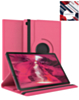 360 Degree Rotation Leather Case for Galaxy Tab S6 lite 10.4" - HOT PINK (Only Ground Shipping)