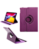 Universal 8" 360 Degree Rotating Leather Case - PURPLE (Only Ground Shipping)