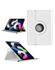 Universal 8" 360 Degree Rotating Leather Case - WHITE (Only Ground Shipping)