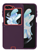 Heavy Duty Case for Galaxy Z Flip 6 / Z Flip 7 FE (DARK PURPLE & HOT PINK) (Only Ground Shipping)