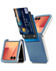 Galaxy Z Flip 7 Genuine Leather Case - BLUE (Only Ground Shipping)