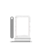 Single Sim Tray for Galaxy Z Flip 7 (SILVER SHADOW)