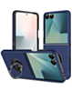 Dual Layer Case with Magnetic Ring (BLUE) for Galaxy Z Flip 8 (Only Ground Shipping)