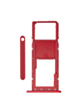 Single Sim Card Tray for Galaxy A02S (A025 / 2020) / A03 (A035 / 2021) (RED)
