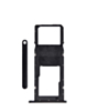 Single Sim Card Tray for Galaxy A02S (A025 / 2020) / A03 (A035 / 2021) (BLACK)