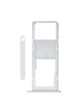 Single Sim Card Tray for Galaxy A02S (A025 / 2020) / A03 (A035 / 2021) (WHITE)