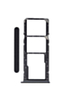 Dual Sim Card Tray for Galaxy A03 Core (A032 / 2021) (BLACK)