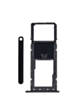 Single Sim Card Tray for Galaxy A03S (A037F / 2021) (BLACK)