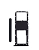 Single Sim Card Tray for Galaxy A03S (A037U / 2021) (BLACK)