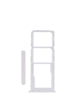 Dual Sim Card Tray for Galaxy A04 (A045 / 2022) (WHITE)