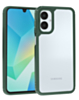 Matte Color Bumper Clear Case - GREEN for Galaxy A06 (Only Ground Shipping)