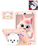 Shockproof Kickstand Case with Pen Slot - ROSE PINK for iPad Air 11 2024 (Only Ground Shipping)