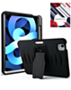 Shockproof Case with Pen Slot - BLACK for iPad Air 11 / 2024 / Air 4 / Air 5 / Pro 11 (1st / 2nd / 3rd / 4th) (Only Ground Shipping)