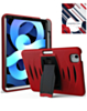 Shockproof Case with Pen Slot - RED for iPad Air 11 / 2024 / Air 4 / Air 5 / Pro 11 (1st / 2nd / 3rd / 4th) (Only Ground Shipping)