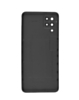 Back Glass with Camera Lens and Adhesive for Galaxy A12 (A125 / 2020) (NO LOGO) (BLACK)