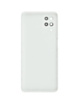 Back Glass with Camera Lens and Adhesive for Galaxy A12 (A125 / 2020) (NO LOGO) (WHITE)