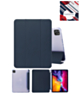 Smart PU Stand with Pen Holder - DARK BLUE for iPad Air 13 2024 / Pro 12.9 (3rd / 4th / 5th / 6th) (Only Ground Shipping)