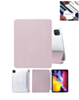 Smart PU Stand with Pen Holder - PINK for iPad Air 13 2024 / Pro 12.9 (3rd / 4th / 5th / 6th) (Only Ground Shipping)