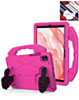 Hand - Held Stand Kids Case - PINK for iPad Air 13 2024 / Pro 13 2024 / Pro 12.9 (3rd / 4th / 5th / 6th) (Only Ground Shipping)