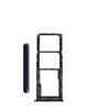 Order the dual SIM card tray for Galaxy A13 A135 2022 black.
