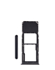 Single Sim Card Tray for Galaxy A13 (A135 / 2022) (BLACK)