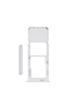 Single Sim Card Tray for Galaxy A13 (A135 / 2022) (WHITE)