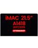 LCD Assembly (Aftermarket) for iMac 21.5" 4K (A1418, Mid 2017 / Early 2019) (LM215UH1 SDB1) (Only Ground Shipping)