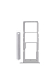 Dual Sim Card Tray for Galaxy A14 5G (A146 / 2023) (SILVER)