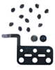 Trackpad Brackets And Screws for MacBook Air 11" (A1370) / Air 11" (1465) / Air 13" (A1369) / Air 13" (A1466)