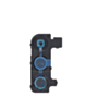 Back Camera Lens with Bracket for Galaxy A15 (A155 / 2023) / A15 5G (A156 / 2023) (BLACK)