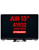LCD Assembly (SILVER) (NO LOGO) (Aftermarket) for MacBook Air 13" Retina (A1932 / Late 2018 / Early 2019)