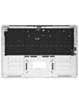 Top Case with US Keyboard (SILVER) for MacBook Air 13" Retina (A1932 / Late 2018 / Early 2019 / Mid 2019)
