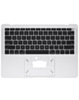 Top Case with US Keyboard (SILVER) for MacBook Air 13" Retina (A1932 / Late 2018 / Early 2019 / Mid 2019)