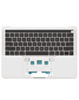 Top Case with US Keyboard (SILVER) for MacBook Pro 13" with Touch Bar (A1989 / Late 2018 / Early 2019)