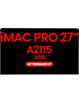 LCD Assembly (Aftermarket) for iMac 27" Retina 5K (A2115, Early 2019) (LM270QQ1 SDE1) (Only Ground Shipping)