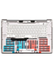 Top Case with US Keyboard (SPACE GRAY) for MacBook Pro 16" (A2141 / Mid 2019)