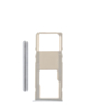 Single Sim Card Tray for Galaxy A21 (A215 / 2020) (CLOUD WHITE)